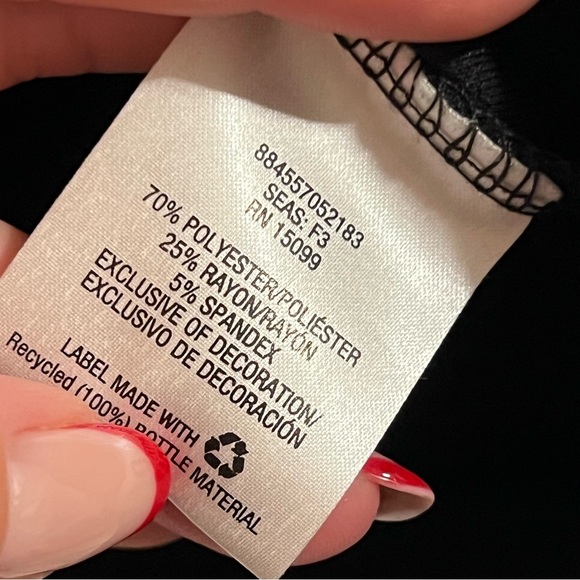 #107 COVINGTON FAUX LEATHER EMBELLISHED CARDIGAN XL - Picture 6 of 6